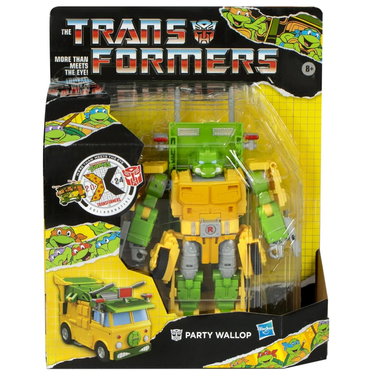 Transformers Collaborative Party Wallop Tmnt Ninja Turtles Hasbro 2024