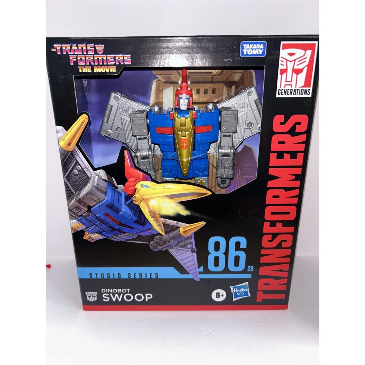 Transformers Generations Studio Series 86 26 Leader Dinobot Swoop Action Figure