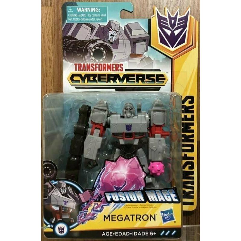 Hasbro Transformers Cyberverse Fusion Mace Warrior Class Megatron Action Figure