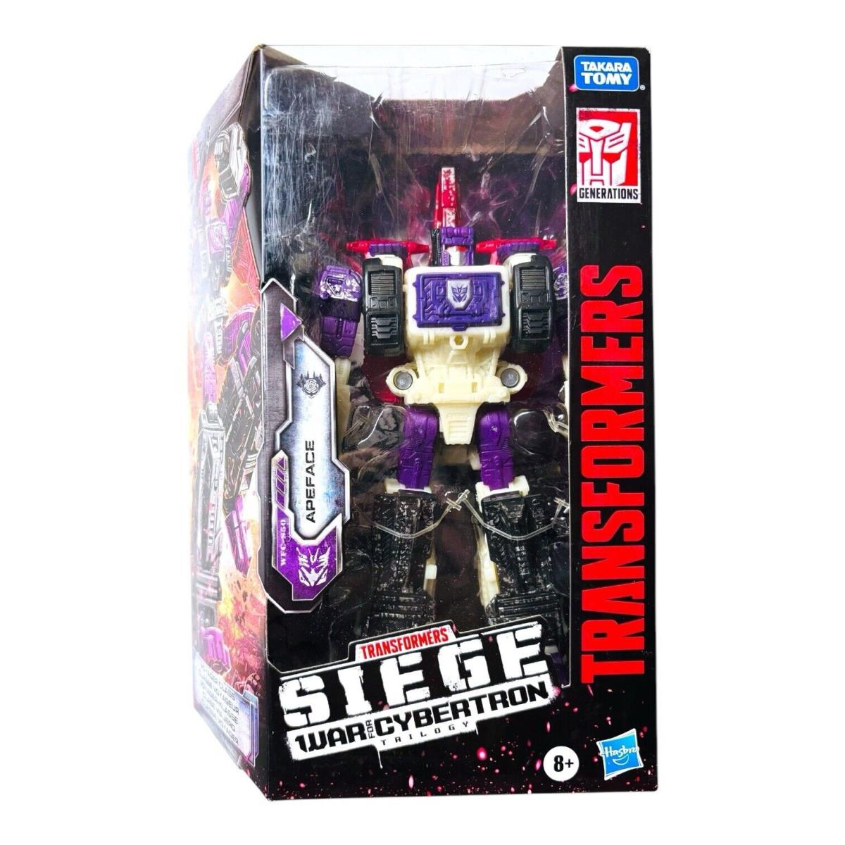 Transformers Siege Apeface Triple Changer War Cybertron Headmaster