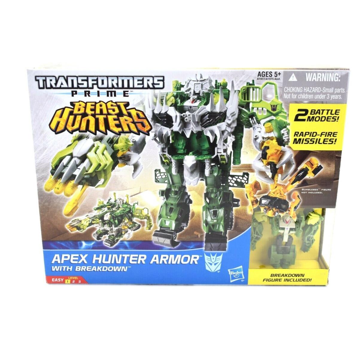 Transformers Prime Beast Hunters Apex Hunter Armor W/breakdown Action Figure