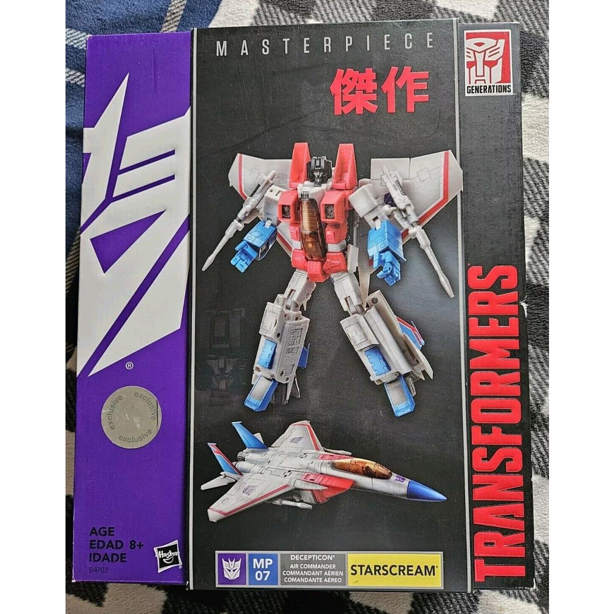 Transformers Masterpiece Starscream Misb Tru Exclusive