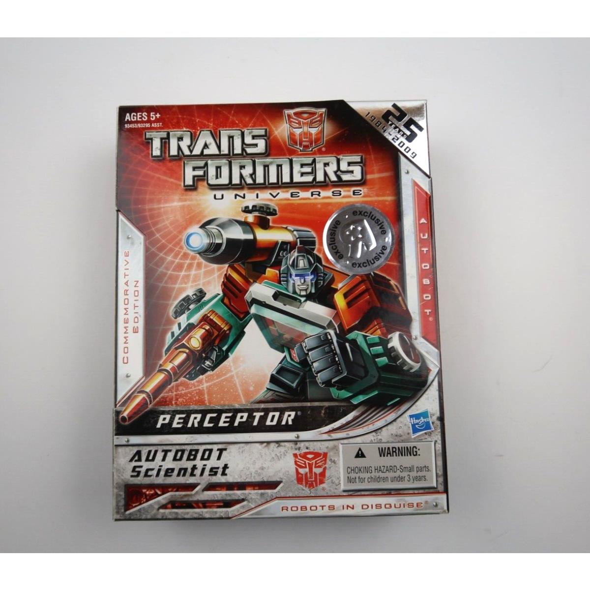 Transformers Perceptor G1 25th Anniversary Toys R Us Exclusive