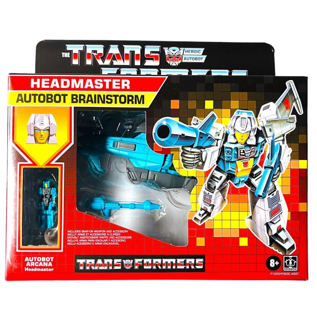 Transformers Headmasters Brainstorm Exclusive Titans Return G1 Vintage Inspired