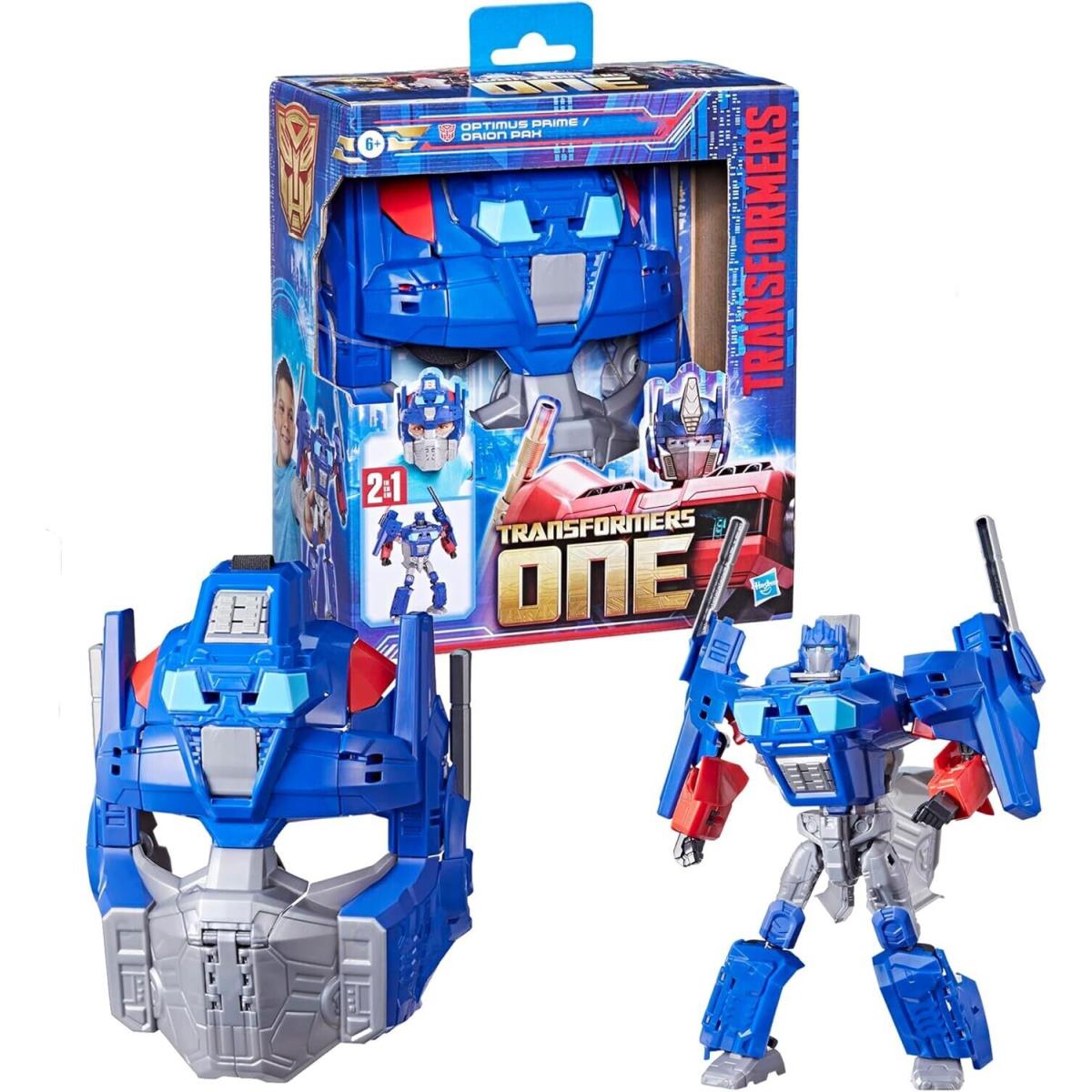 Transformers One Optimus Prime / Orion Pax Converting Mask Action Figure