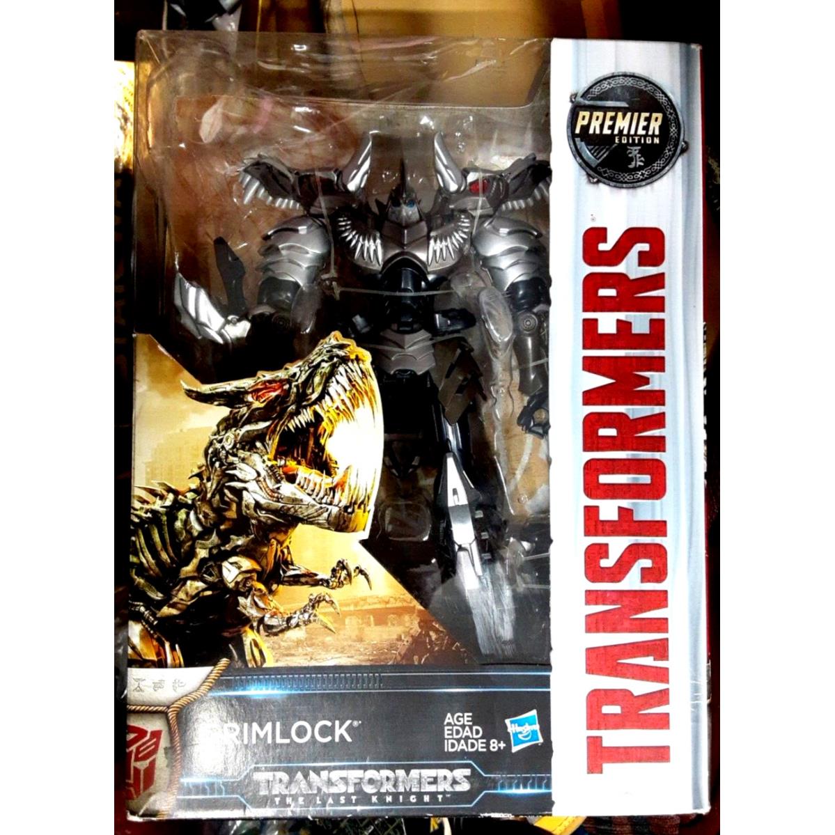 The Last Knight Premier Ed. Grimlock Figure. Hasbro 2016 Transformers