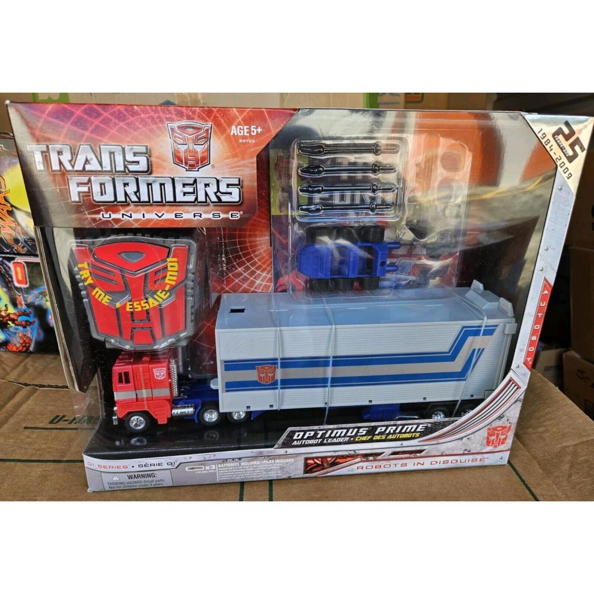 Transformers G1 Optimus Prime Misb 25th Anniversary