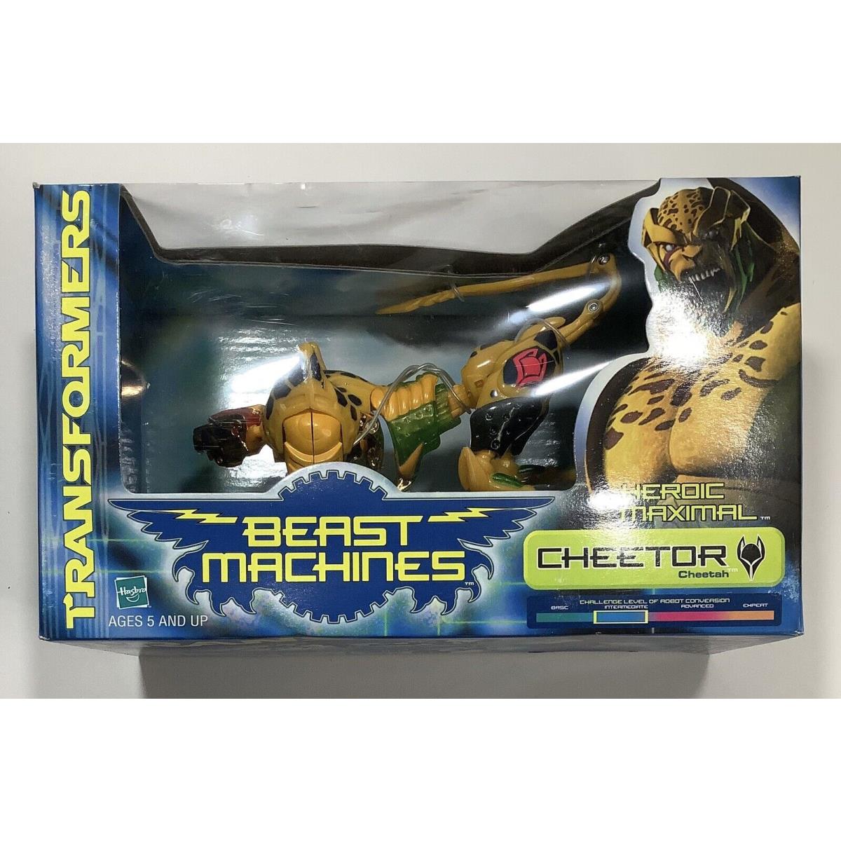 Hasbro 90s Transformers Beast Machines Cheetor Action Figure Toy