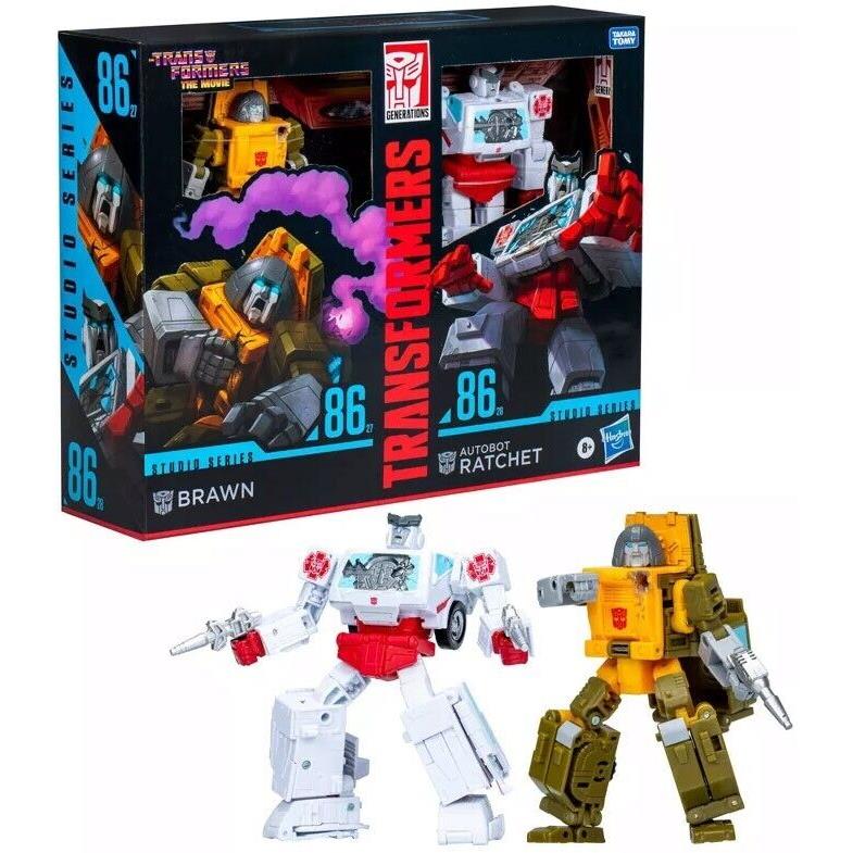 Generations Studio Series Brawn Ratchet Deluxe Action Figure 2-Pack