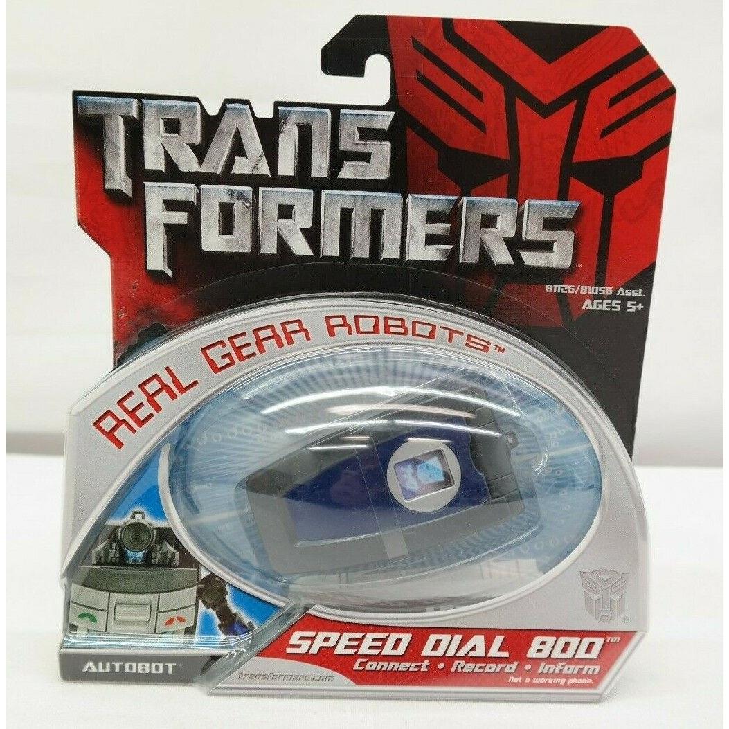 Transformers Real Gear Robots Speed Dial 800 Hasbro TY