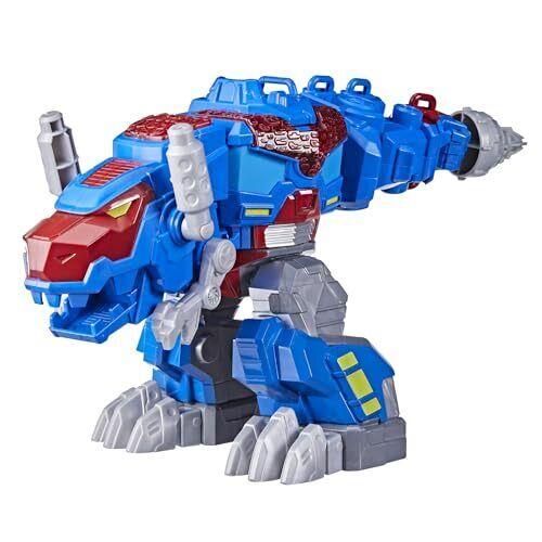 Transformers Dinobot Adventures Optimus Prime T-rex Converting Toy with