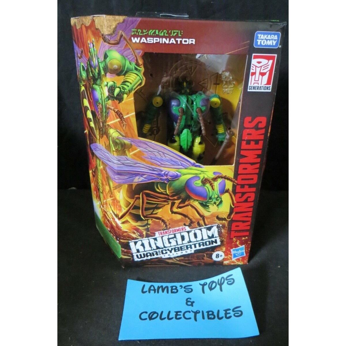 Waspinator Transformers Kingdom War Cybertron Trilogy Generations WFC-K34 Figure