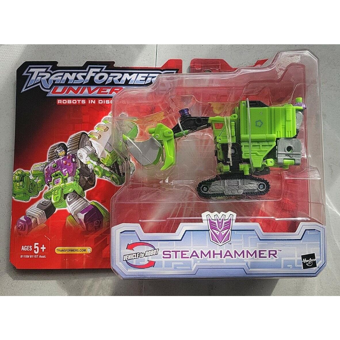 Transformers Universe Robots IN Disguise Steamhammer Action Figure 2005 E80