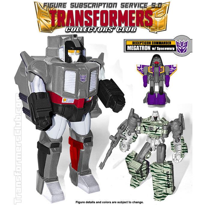 Tfss Pretender Megatron Spacewarp Transformers Subscription