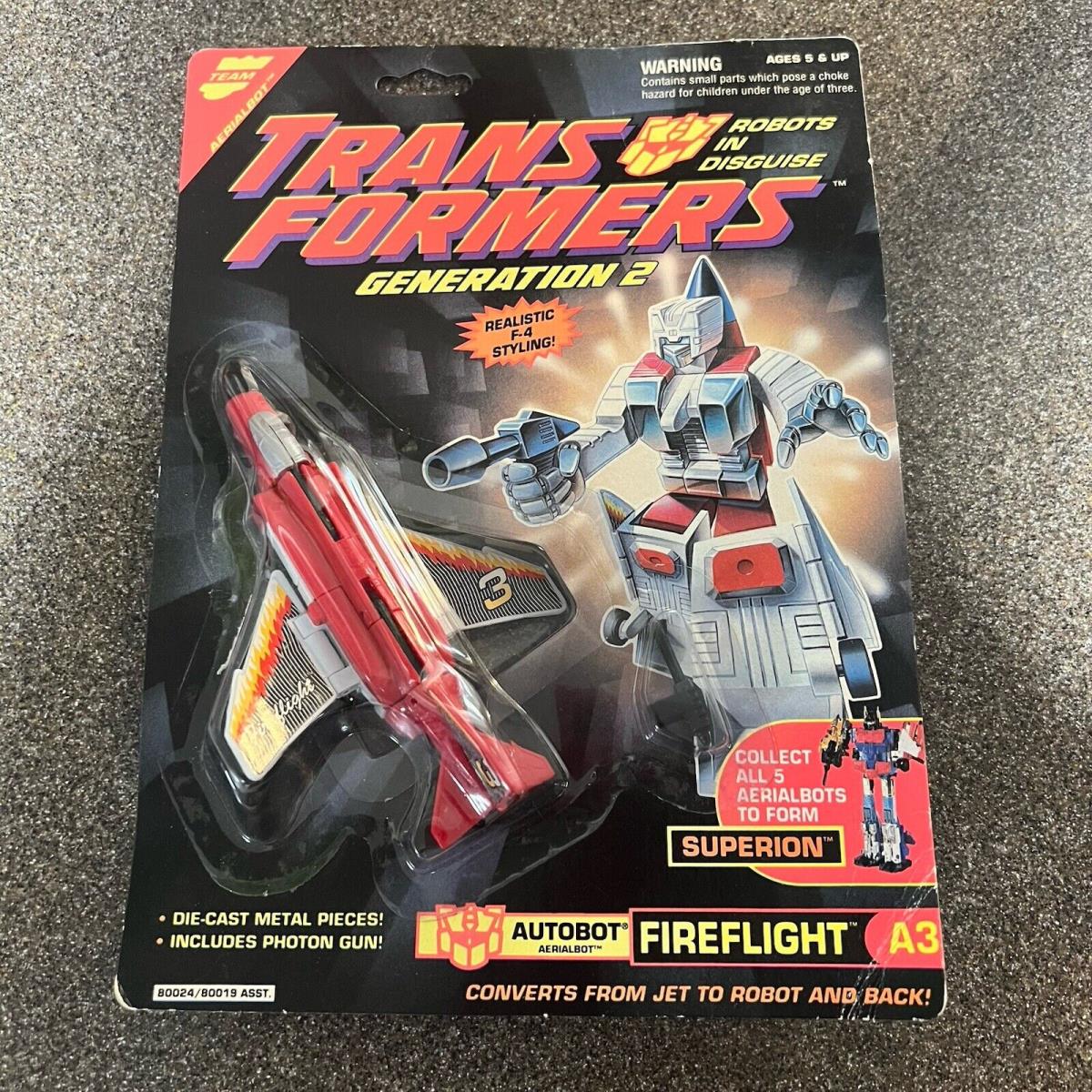 Transformers Generation 2 Fireflight G2 Aerialbot 1993