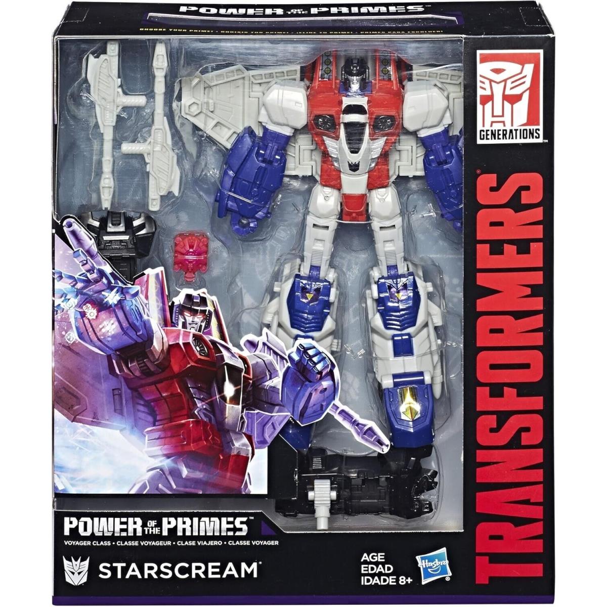 Transformers Power of The Primes Voyager Class Starscream Decepticon Mib