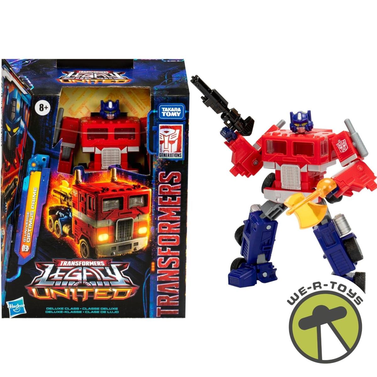 Transformers Optimus Prime Legacy United Dlx Class G1 5.5-Inch Action Figure