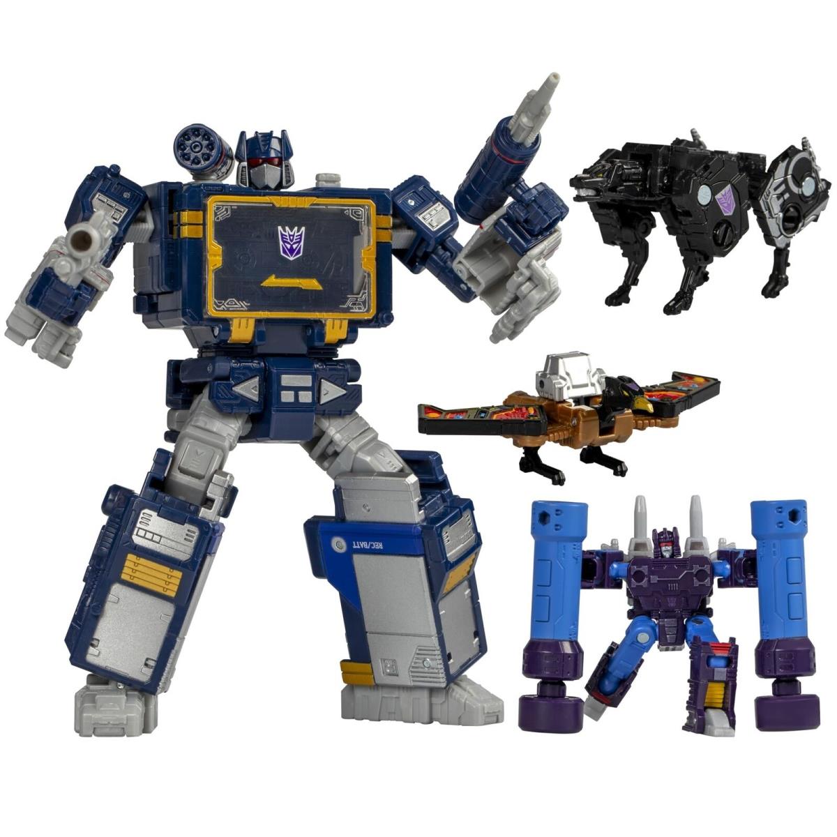 Transformers Legacy G1 Universe Soundwave 7 Inch Action Figure with Cassette