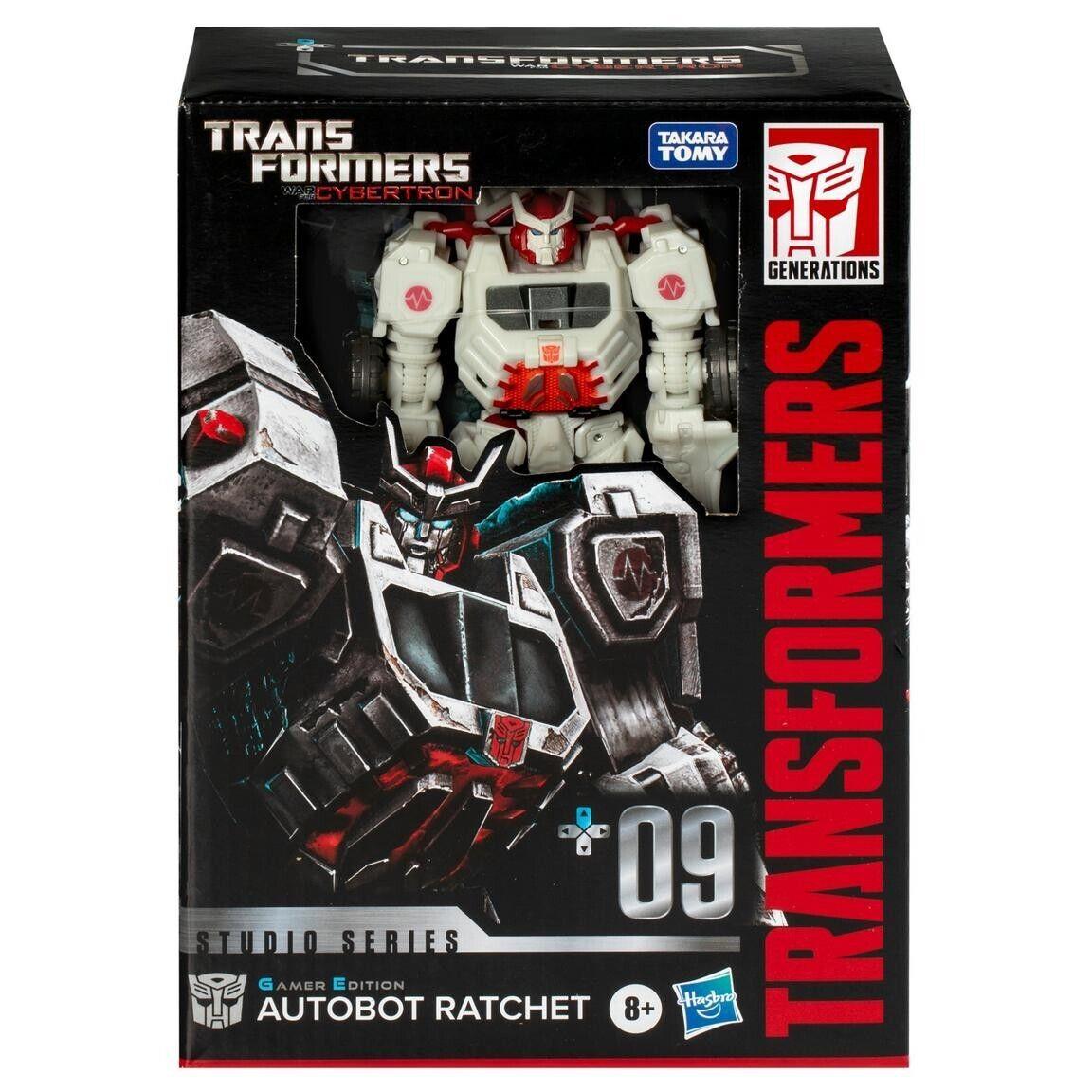 Transformers Studio Series Deluxe 09 Gamer Edition Ratchet 6.5 Action Figure