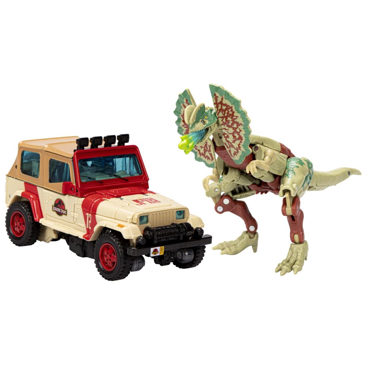 Transformers Collaborative Jurassic Park x Toys Dilophocon Autobot JP12