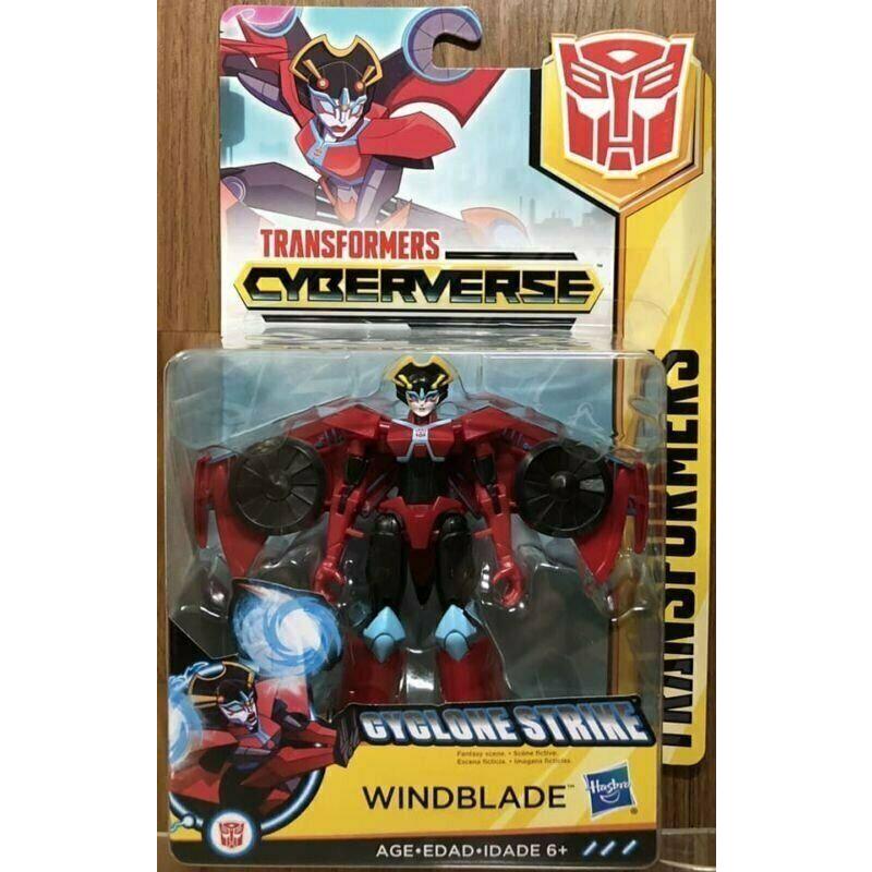 Hasbro Transformers Cyberverse Cyclone Strike Warrior Class Windblade in Stock