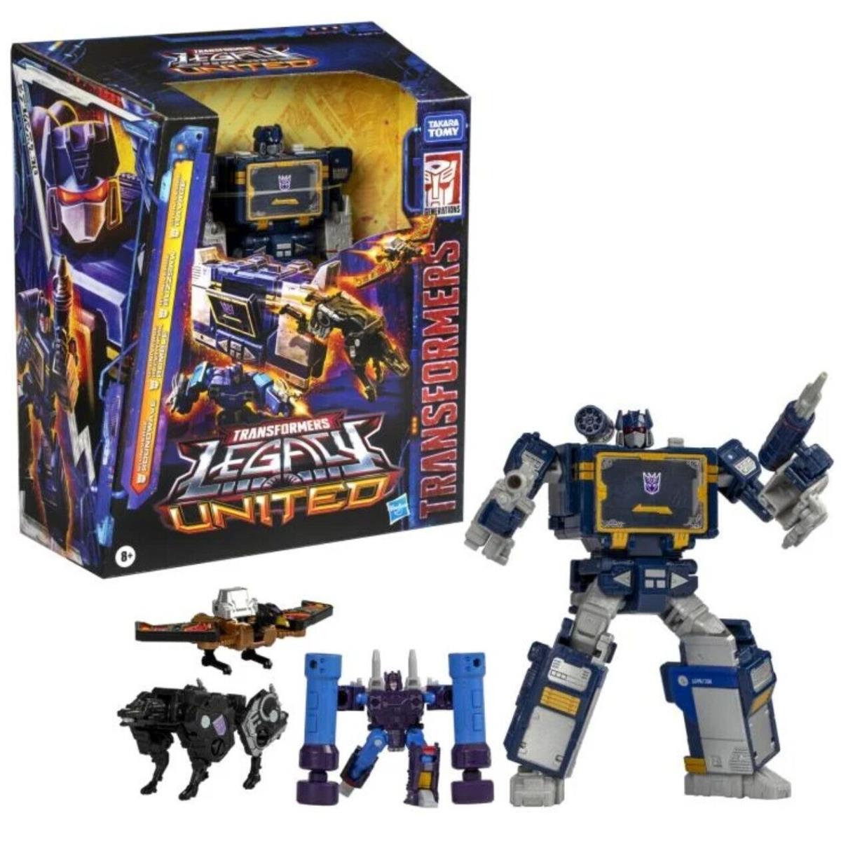 Transformers Legacy United Voyager Class G1 Universe Soundwave Figure In-stock