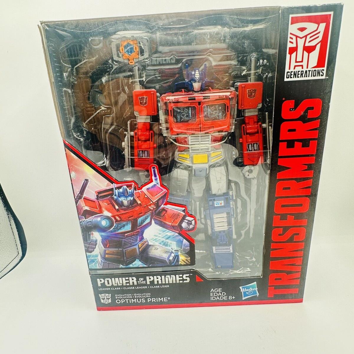 Transformers Optimus Prime Power Of The Primes Hasbro Leader Action Figure Toys