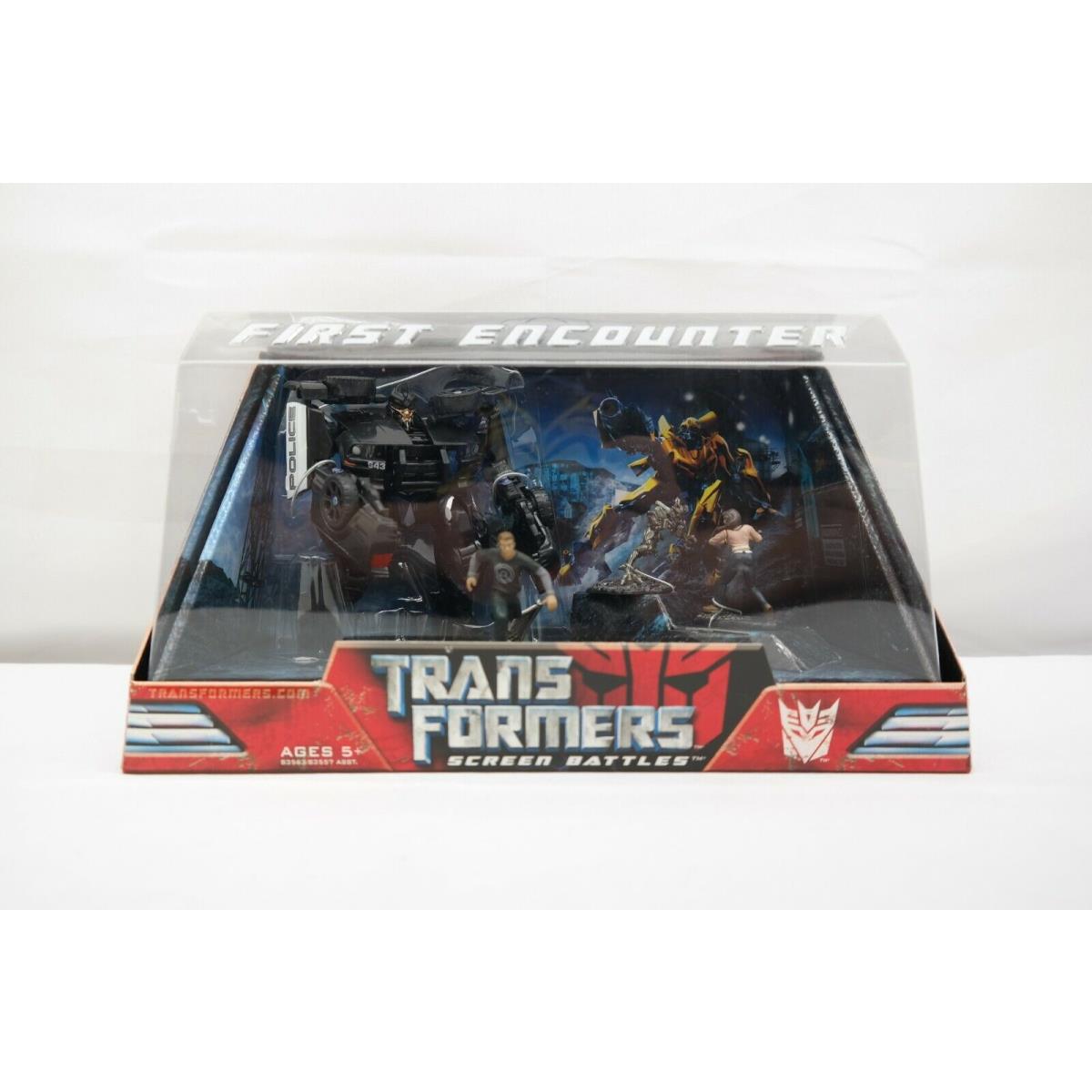 Transformers First Encounter Barricade Movie Screen Battles Hasbro 2007 TY