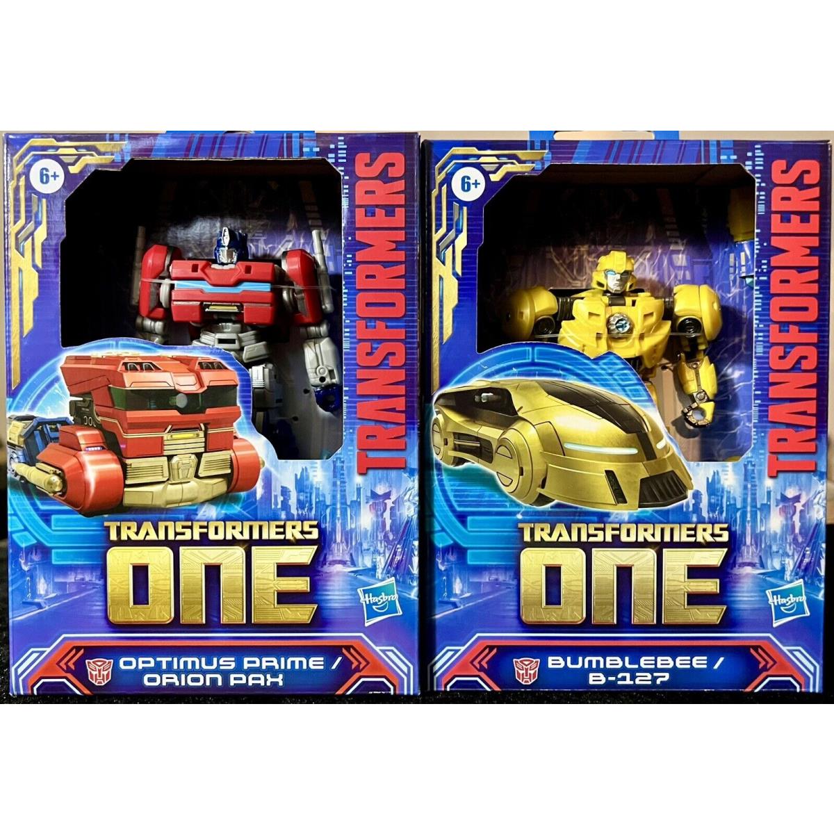 Transformers One Changer Deluxe Optimus Prime Orion Pax Bumblebee B-127