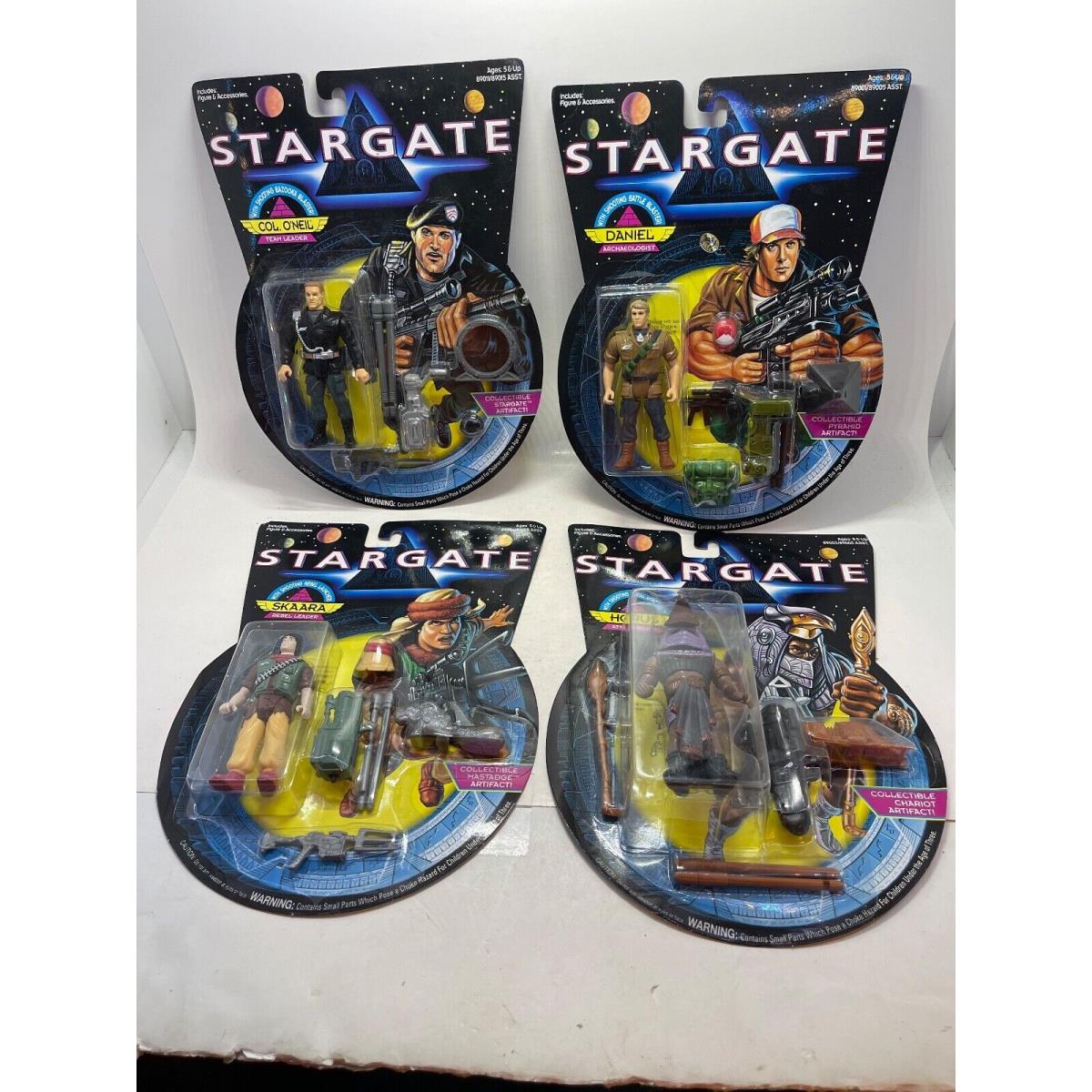 Stargate The Movie - Action Figures Lot OF 4 Hasbro Toy 1994 1994