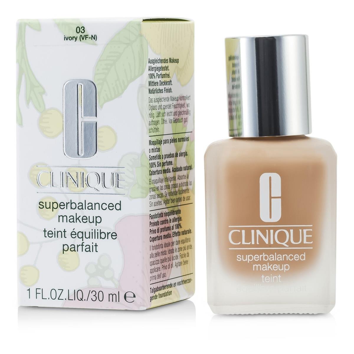 Clinique Superbalanced Makeup - No. 01 / Cn 13.5 Petal 30Ml/1Oz No. 03 / Cn 28 Ivory