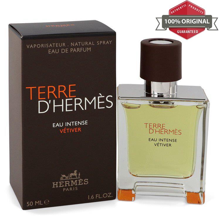 Terre D`hermes Eau Intense Vetiver Cologne 1.7 oz Edp Spray For Men by Hermes