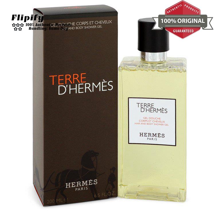 Terre D`hermes 6.5 oz Shower Gel For Men by Hermes