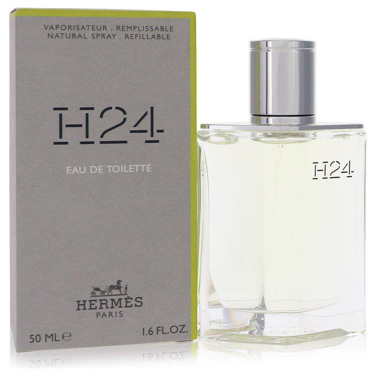 H24 Cologne 1.6 oz Edt Refillable Spray For Men by Hermes