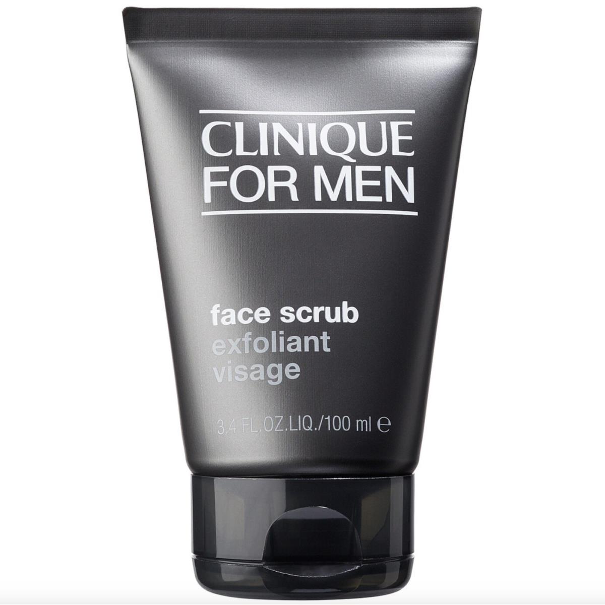 Clinique Face Scrub Exfoliator Pre-shave Essential For Men 3.4 oz