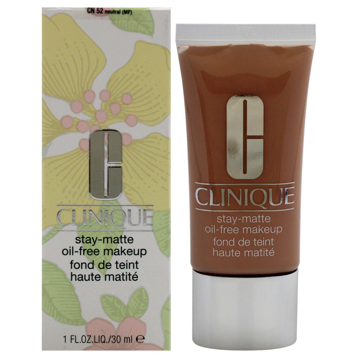 3 Pack Clinique Stay-matte Oil-free Makeup-52 Neutral MF -dry Combination To Oi