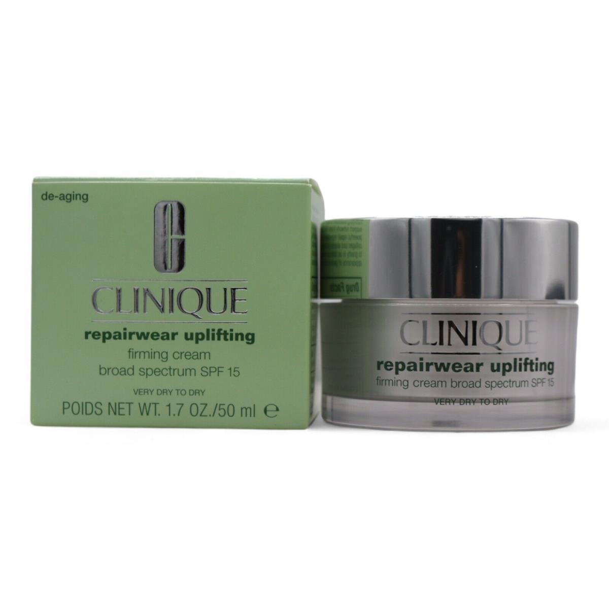 Clinique Repairwear Uplifting Firming Cream Spf 15 Very Dry to Dry Skin 1.7oz/50