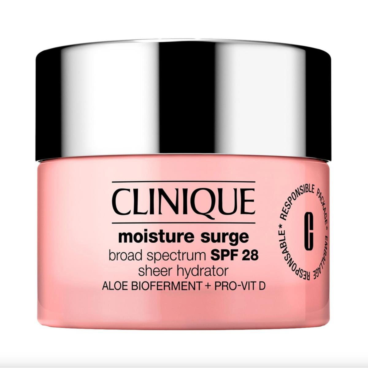 Clinique Moisture Surge Broad Spectrum Spf 28 Sheer Hydrator Moisturizer - Mini