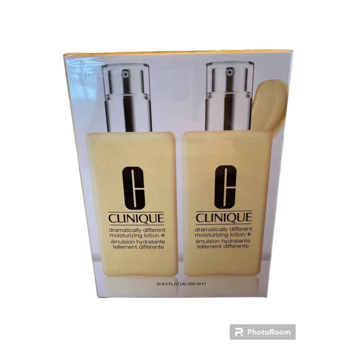 Clinique Dramatically Different Moisturizing Lotion+ Jumbo 2 x 8.5 oz/250ml Gift