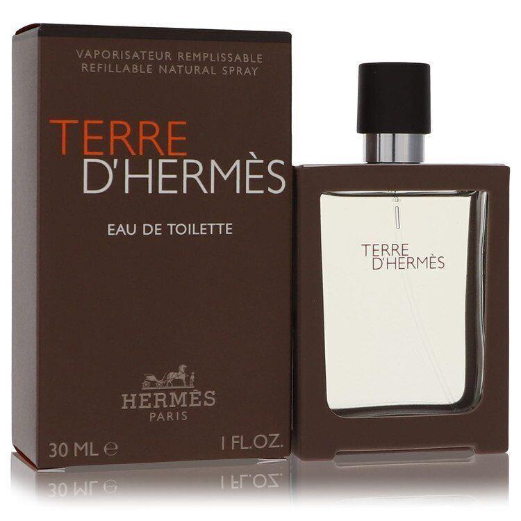 Terre D`hermes By Hermes Eau De Toilette Spray Spray Refillable 1oz/30ml For Men