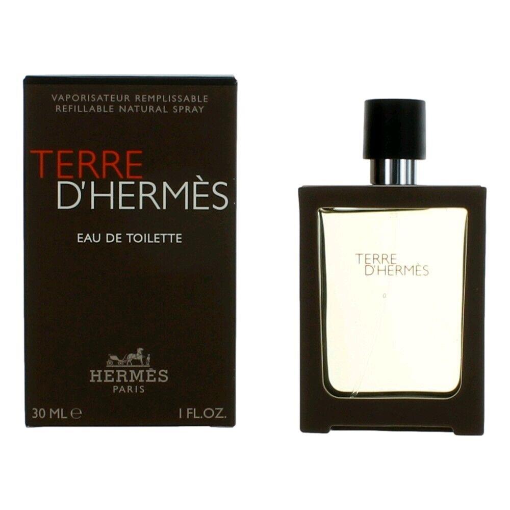 Terre D`hermes by Hermes 1 oz Edt Spray Refillable For Men