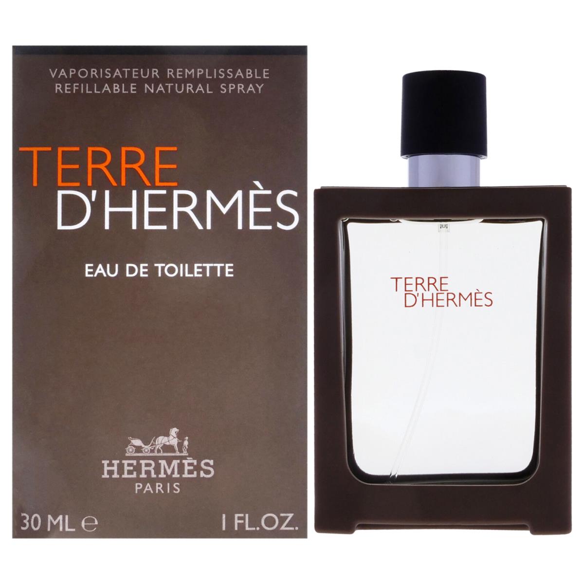 Terre Dhermes by Hermes For Men - 1 oz Edt Spray Refill