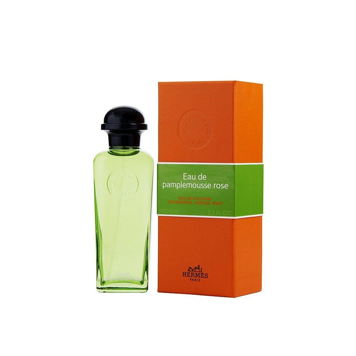 Hermes Eau DE Pamplemousse Rose Eau De Cologne Spray -size 3.3 Oz / 100mL