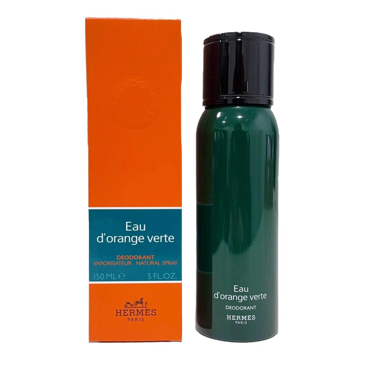 Eau D`orange Verte by Hermes For Men 5 oz Deodorant Spray