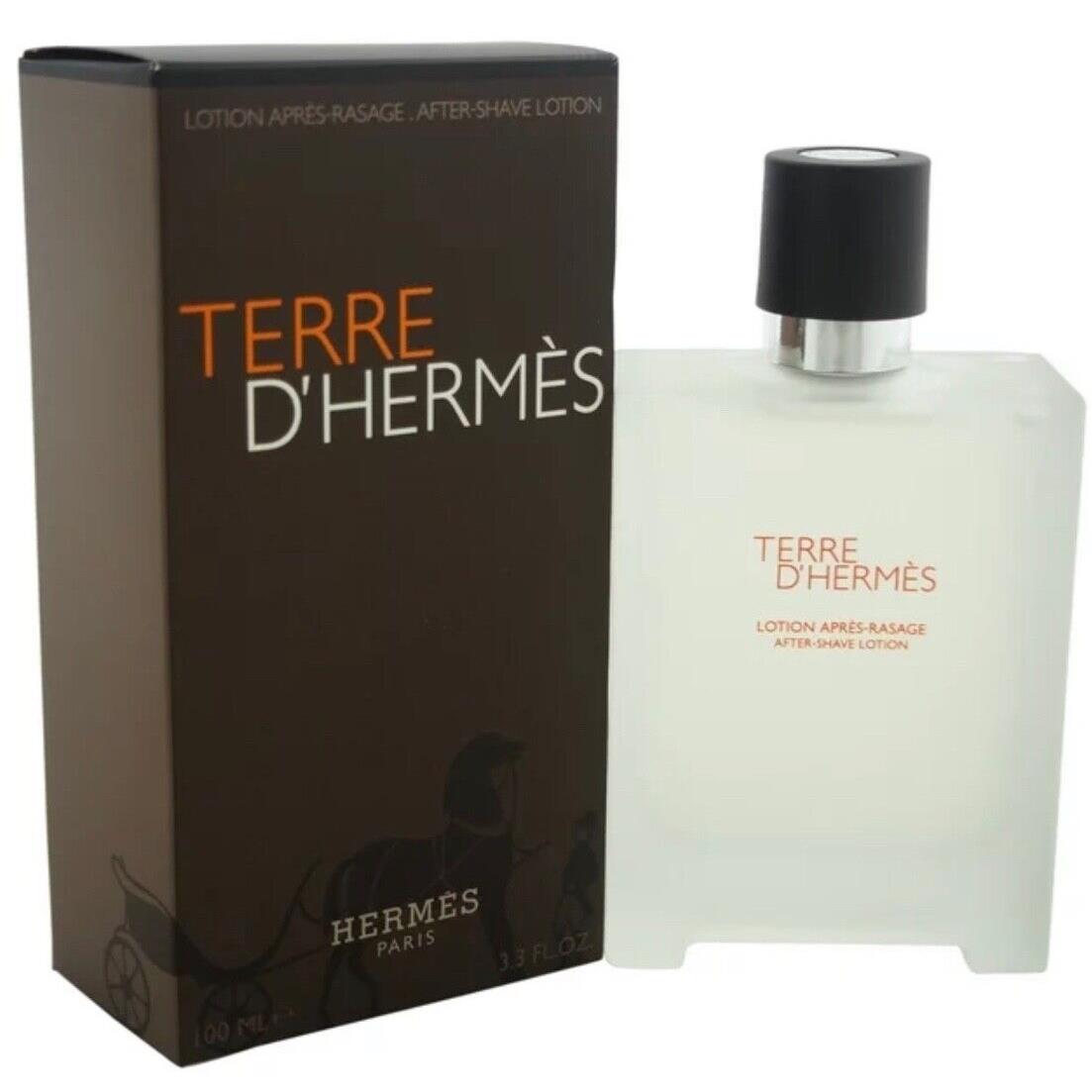 Terre D`hermes by Hermes 3.3 oz After Shave Lotion For Men