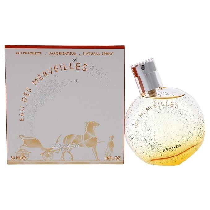 Eau Des Merveilles Hermes Eau de Toilette Women Spray 1.6 Fl. oz