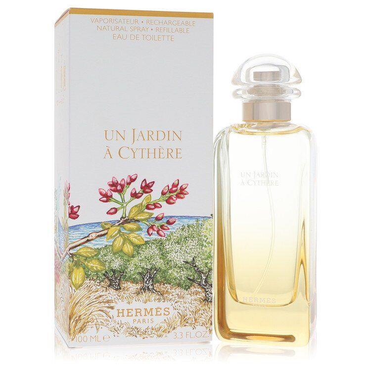 Un Jardin A Cythere by Hermes Eau De Toilette Spray Refillable Unisex 3.3 oz