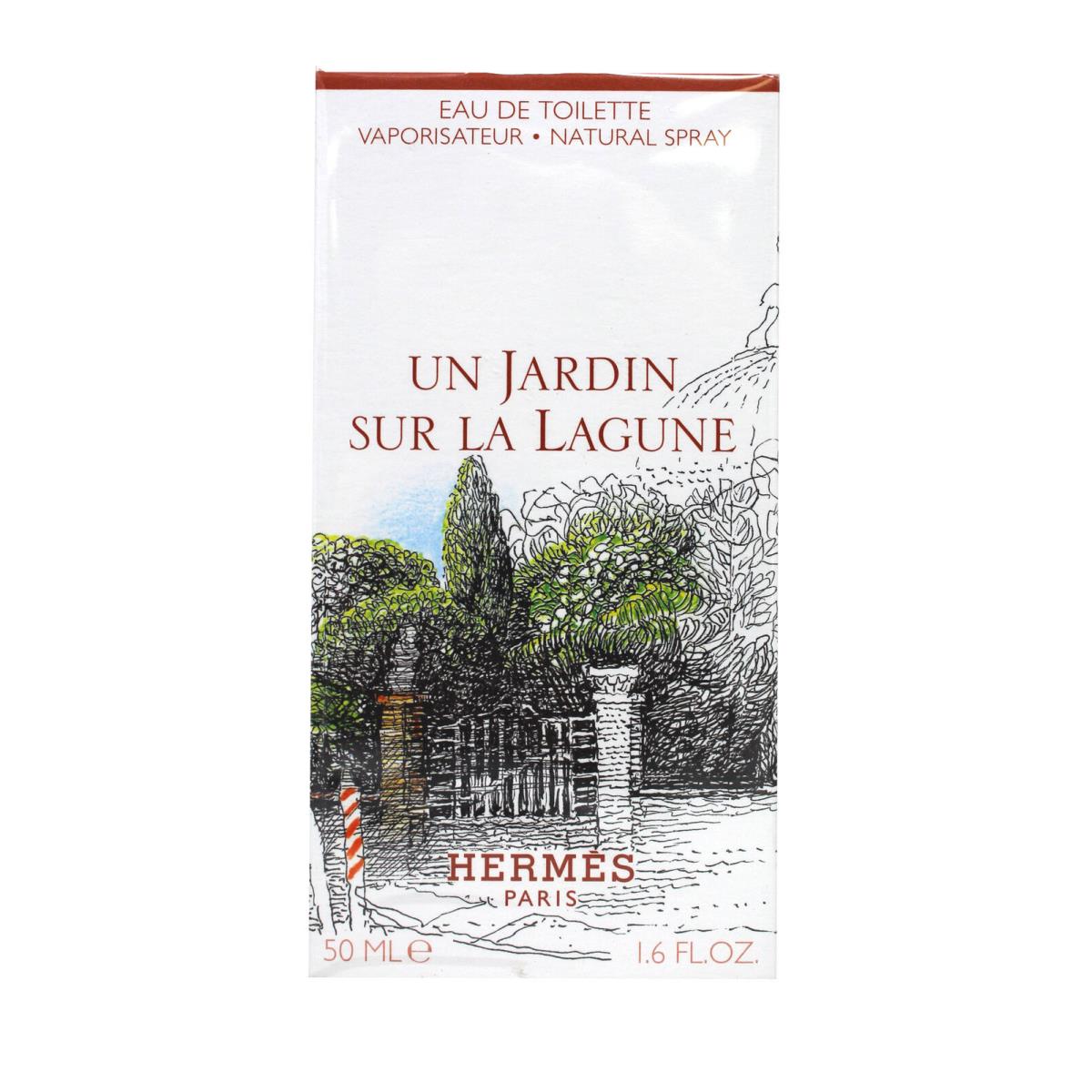 Hermes Un Jardin Sur La Lagune Eau De Toilette Spray 1.6 Ounces