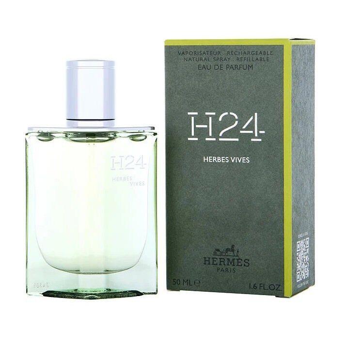 Herbes Vives by Hermes 1.6 oz Edp Refillable Perfume 50 ml