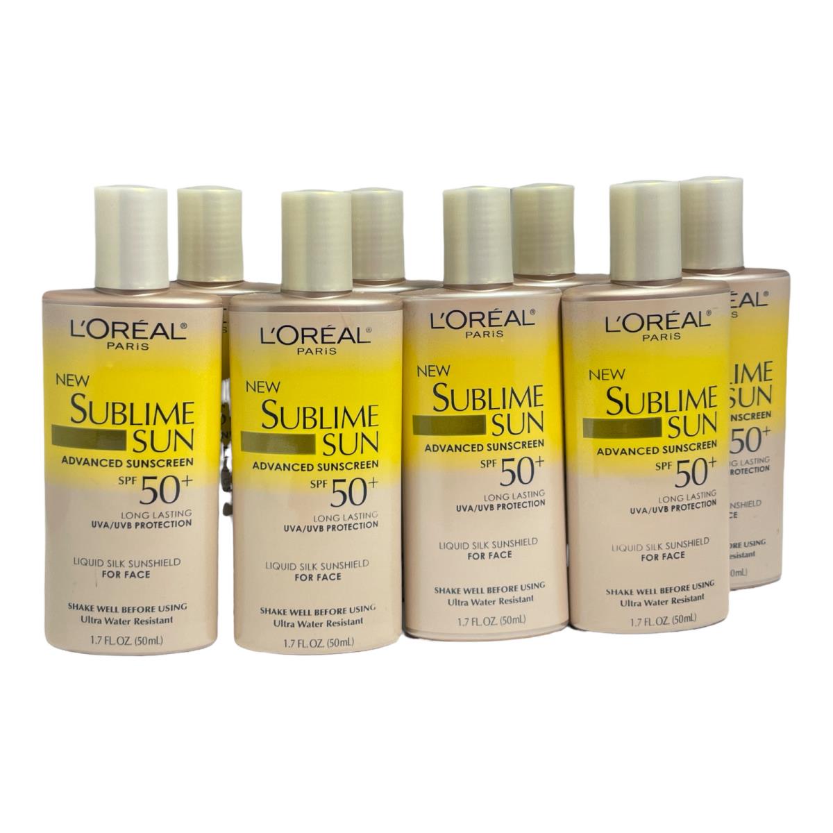 L`oreal Sublime Sun Advanced Sunscreen Spf 50+ For Face 1.7oz./50ml